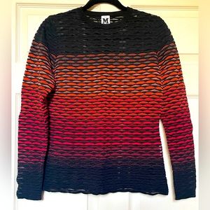 MISSONI Long sleeve Textured and Transparent Shirt